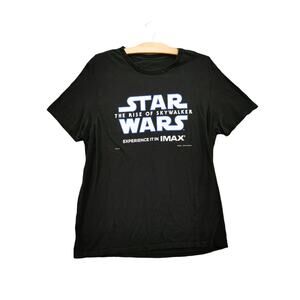 Star Wars Rise of Skywalker Experience in IMAX Movie T Shirt Size L